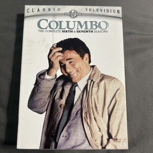 Columbo The Complete Seasons 6 & 7 DVD Set Peter Falk -good